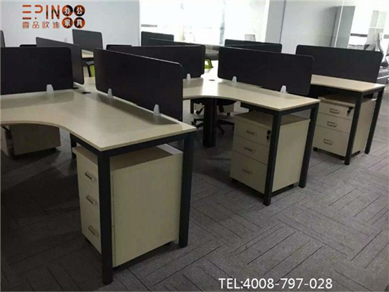 桌屏工作位桌屏办公桌-沐鸣2职员区办公家具