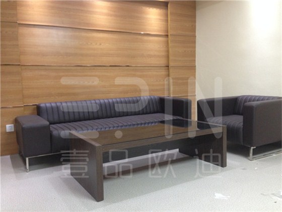 重庆紫荆医疗办公家具-沐鸣2接待洽谈区沙发茶几组合