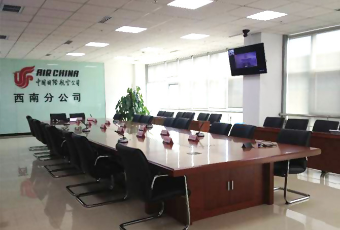 中国国际航空公司办公家具项目——赢咖8工程案例