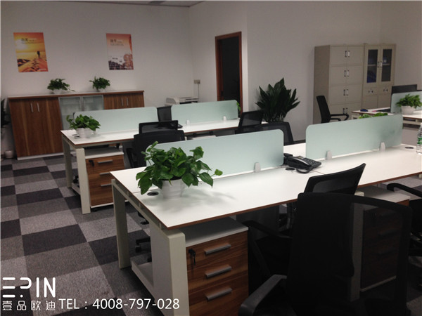 沐鸣2工程案例-光华一三-桌屏组合桌