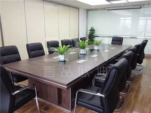百泉教育会议室办公家具 会议桌-沐鸣2工程案例