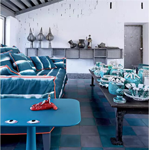 沐鸣2LOFT办公家具 彩色办公家具