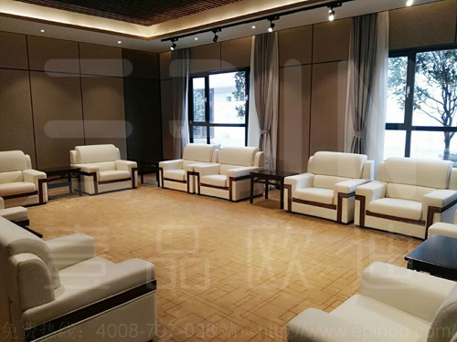 南京办公家具沐鸣2案例欣赏-年产值70个亿的宝山村自然环境与办公环境