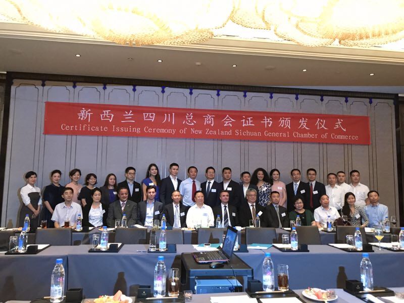 赢咖8陶秀娟女士出席新西兰江苏总商会工作汇报座谈会