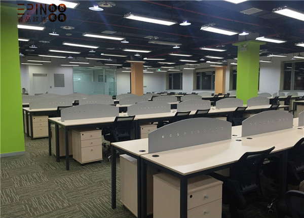 安科思科技有限公司职员区办公家具——赢咖8工程案例