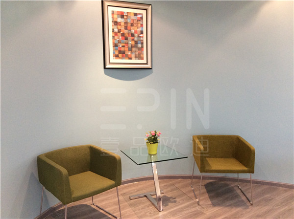 接待洽谈区沙发椅 茶几-沐鸣2